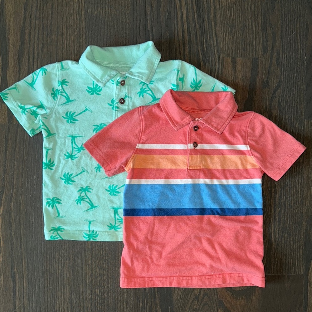 Jumping Beans Polo Shirt 2-Pack | 18M